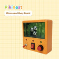 Orange Montessori Switch Board Toy | Pikinest LED Busy Board